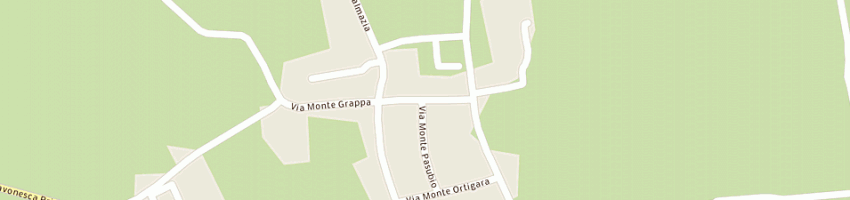 Mappa della impresa birreria nona nana sas di bandiera martina e c a VOLPAGO DEL MONTELLO
