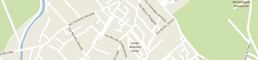 Mappa della impresa paladino fortunata a CERVETERI