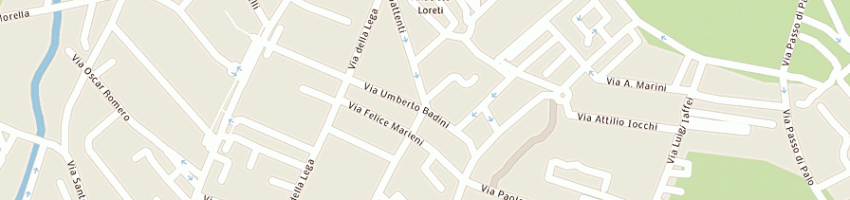 Mappa della impresa orlandi sergio a CERVETERI