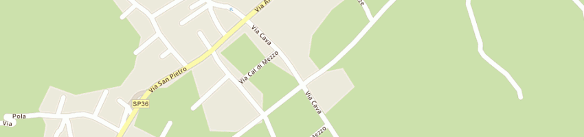Mappa della impresa supermercato rosa dei flli villanova sas a MIANE