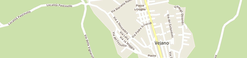 Mappa della impresa donati francesco a VEJANO