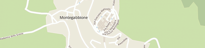 Mappa della impresa montecarni di zazzarini ermete e c (snc) a MONTEGABBIONE