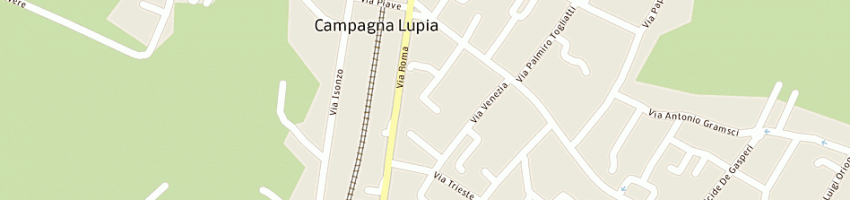 Mappa della impresa trincanato giorgio a CAMPAGNA LUPIA