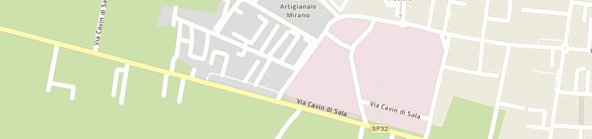 Mappa della impresa forno al grattacielo snc di garbin silvano e c a MIRANO