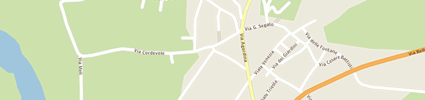 Mappa della impresa scuola media statale a SEDICO