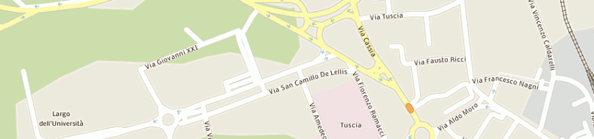 Mappa della impresa tufano store srl a VITERBO