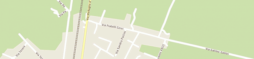 Mappa della impresa viale gilberto a CAMPAGNA LUPIA