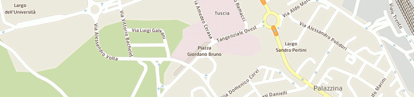 Mappa della impresa soc a VITERBO