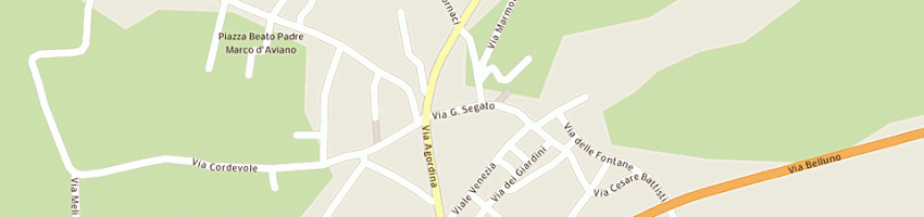 Mappa della impresa acli - enaip a BELLUNO