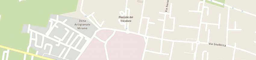 Mappa della impresa niero severo a MIRANO