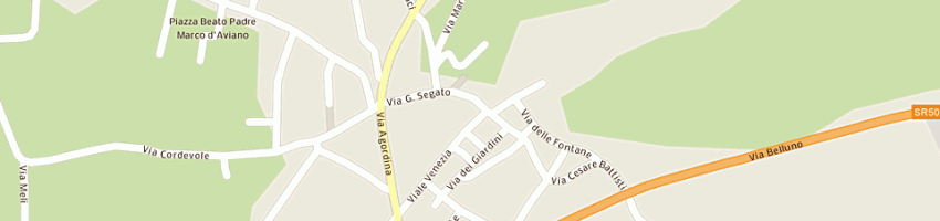 Mappa della impresa reolon sandro a SEDICO
