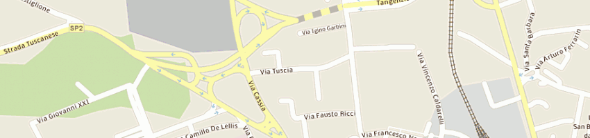 Mappa della impresa enoteca tuscia sas di biscetti s e c a VITERBO
