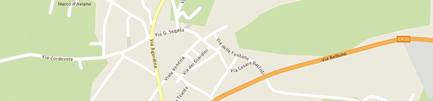 Mappa della impresa infranco antonino a SEDICO