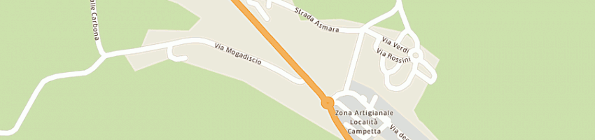 Mappa della impresa sulpm sindacato unitario lavoratori polizia municipale a VETRALLA