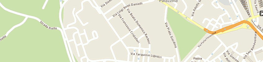 Mappa della impresa gierre snc di rosadini paola e geri lucia a VITERBO