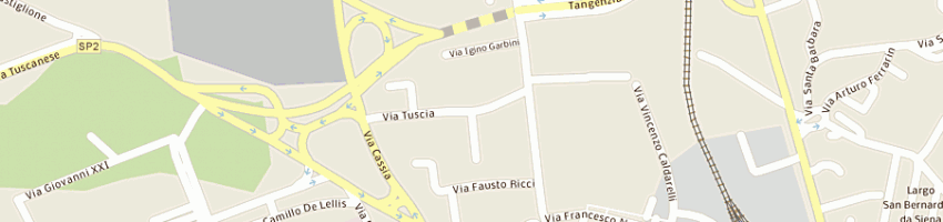 Mappa della impresa rempicci gomme snc di rempicci fulvio e figli a VITERBO