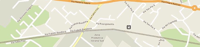 Mappa della impresa puglia domenico a ISTRANA