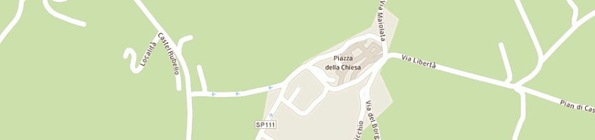 Mappa della impresa cassa di risparmio di orvieto a PORANO