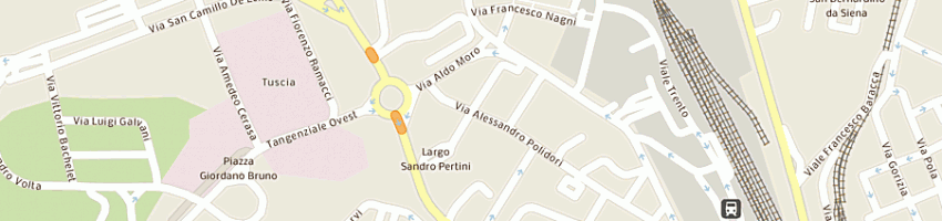 Mappa della impresa lb elettronic sas di parlagreco maria elena de santis paola e c a VITERBO