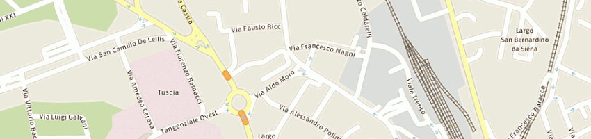 Mappa della impresa bellacima tiziana a VITERBO