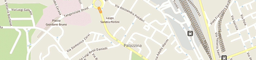 Mappa della impresa stet di lupino luca e c snc a VITERBO