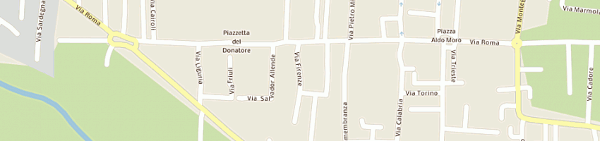 Mappa della impresa penido rey maria concepcion a SALZANO