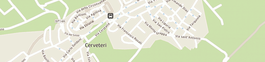 Mappa della impresa comune di cerveteri a CERVETERI