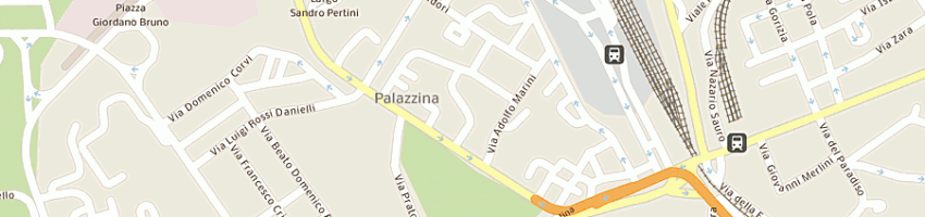 Mappa della impresa pami srl a VITERBO