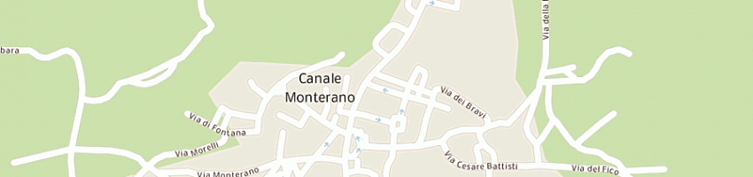 Mappa della impresa rocchi renato a CANALE MONTERANO
