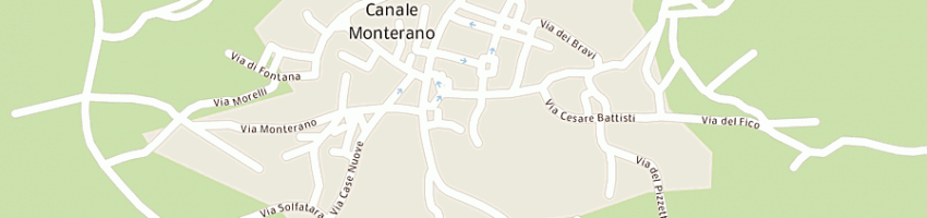 Mappa della impresa bergodi daniele a CANALE MONTERANO