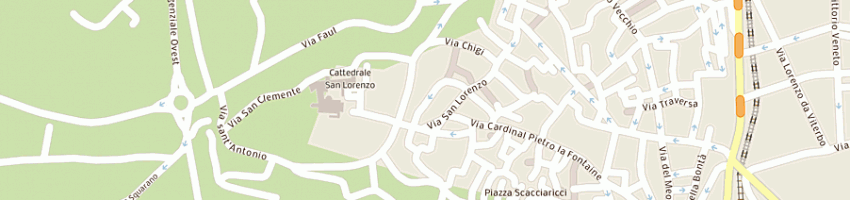 Mappa della impresa ascenzi francesco e silvio a VITERBO