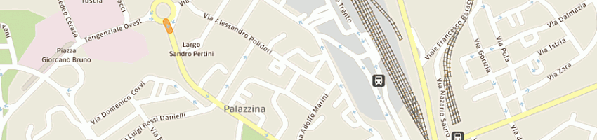 Mappa della impresa musino paola a VITERBO