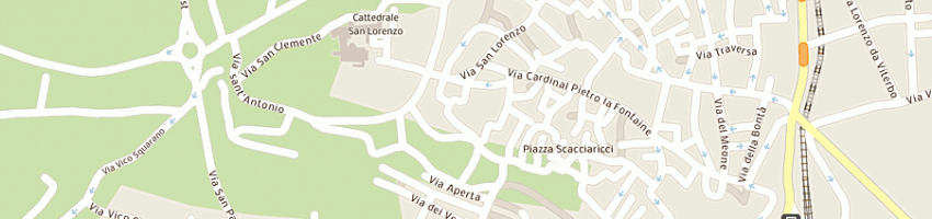 Mappa della impresa alessandrini pietro a VITERBO