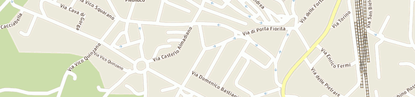 Mappa della impresa bar carmine di monti fernando e c sas a VITERBO