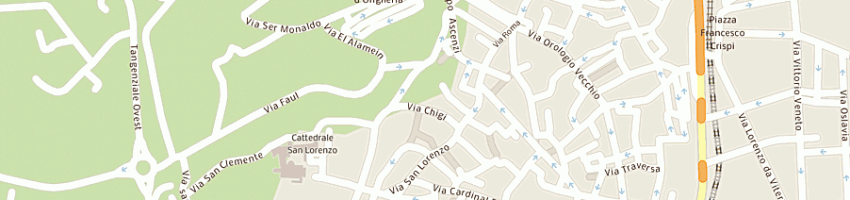 Mappa della impresa ital service di ludovico andrea a VITERBO