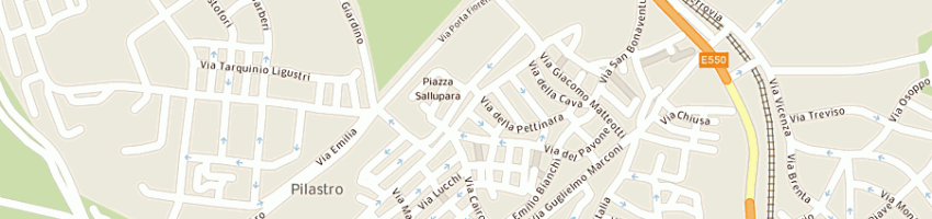 Mappa della impresa eco control di roselli massimo ecsnc a VITERBO