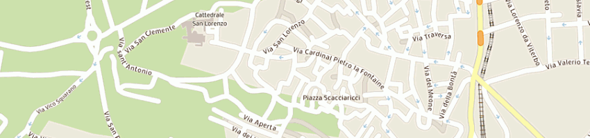 Mappa della impresa comune di viterbo a VITERBO