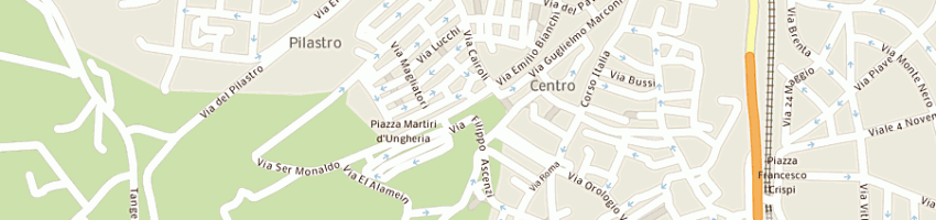 Mappa della impresa box office sas di agostini vittorio e c a VITERBO