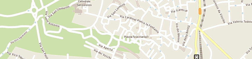 Mappa della impresa la ginestra snc di corradini lucio e c a VITERBO