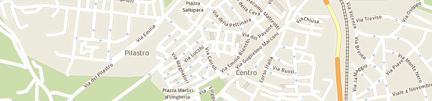 Mappa della impresa sal-cisl a VITERBO