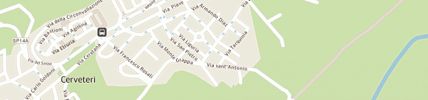 Mappa della impresa manciocchi angelo a CERVETERI