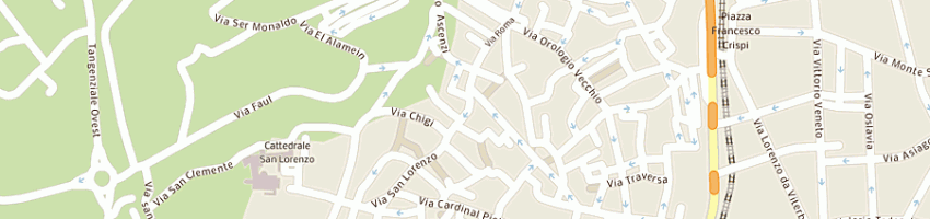 Mappa della impresa barghini tommaso a VITERBO