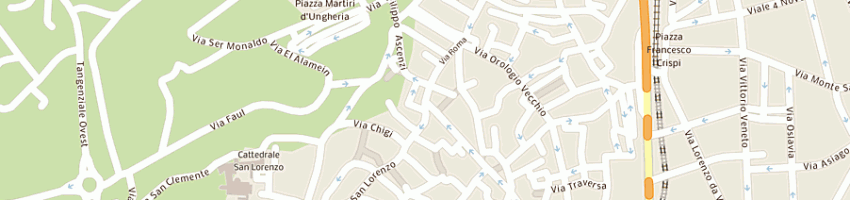 Mappa della impresa meschia sandra sas di segatori clara e c a VITERBO