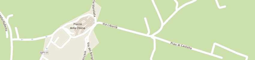 Mappa della impresa fiorin roberto a PORANO