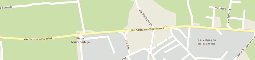 Mappa della impresa bomboniere melissa di frassetto a e c sas a VOLPAGO DEL MONTELLO