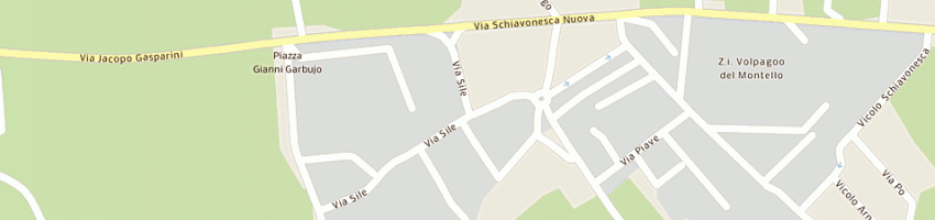 Mappa della impresa carlo bazan studio multimediale sas di bazan carlo e c a VOLPAGO DEL MONTELLO