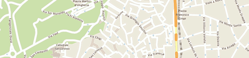 Mappa della impresa amministrazione provinciale a VITERBO