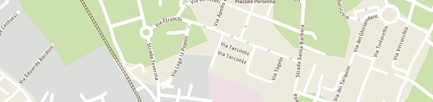 Mappa della impresa calypso sas di achilli luciano e c a VITERBO