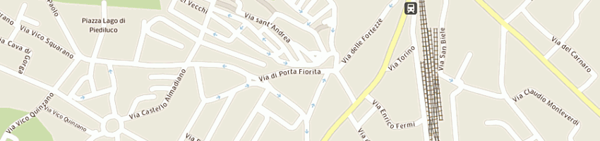 Mappa della impresa gas e wash srl a VITERBO