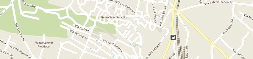 Mappa della impresa agenziapropaganda sas di de angelis fabrizio e c a VITERBO